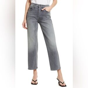 MOTHER The Rambler ankle jean gray Sz 31